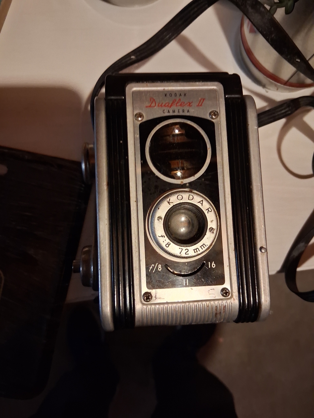 Kodak Duaflex II Camera in Black & Silver Finish